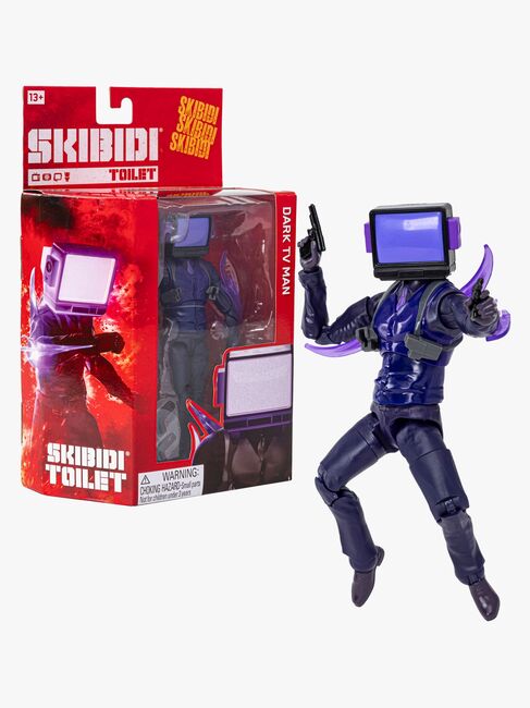 SKIBIDI TOILET Figurer Deluxe 15 cm, Blandet