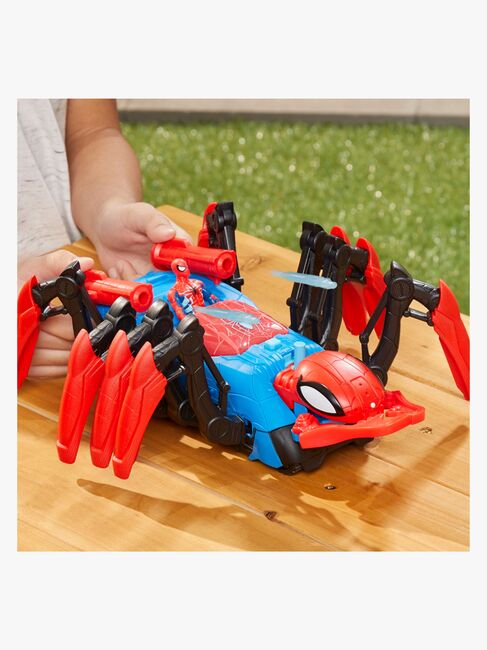 Marvel Spider-Man Crawl 'n Blast Spider Transportmiddel med Figur