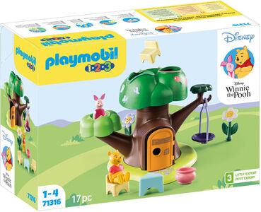 Playmobil 71316 123 Disney Legesæt Plys og Grislings Træhus