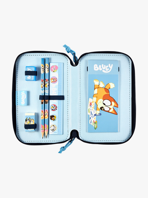 Bluey Dobbelt Penalhus 26 Dele