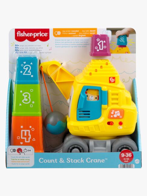 Fisher-Price Tælle- og Stabelkran
