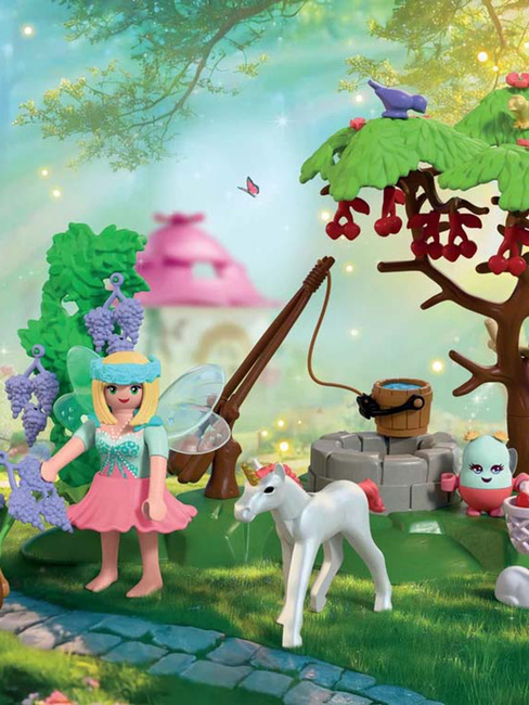 Playmobil Fantasy & Magic 72215 Playmobil Fantasy & Magic Alfehave Med Enhjørningeføl 72215-4705_4b.jpg