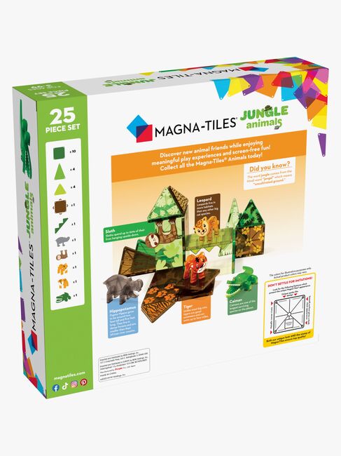 MAGNA-TILES Jungledyr Byggesæt 25 Dele