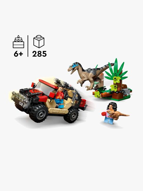 LEGO Jurassic World 76972 Offroad-flugt fra raptor