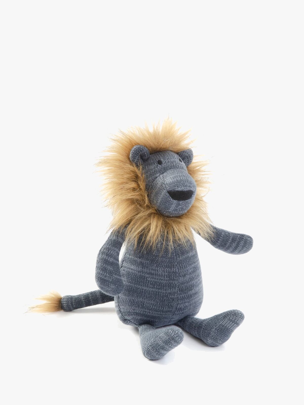 Smallstuff Løve med Blød Manke, Blå