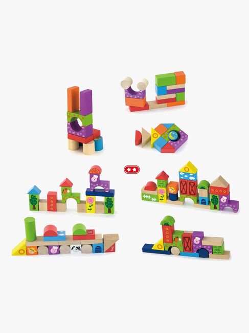 VIGA Træklodser Bondegård 50 Stk.