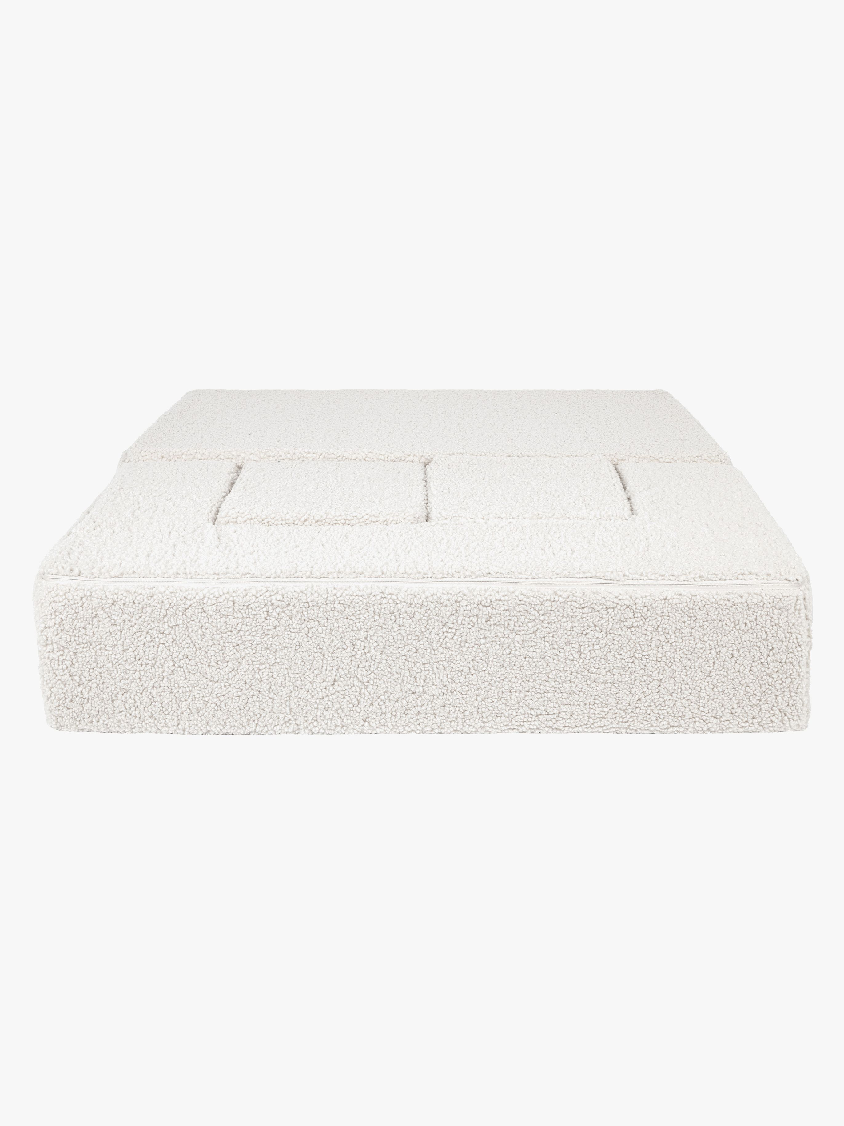 Meowbaby Play Bearly Cube Bygbar Sofa, Cremefarvet, Børnemøbler, Indretning børneværelse