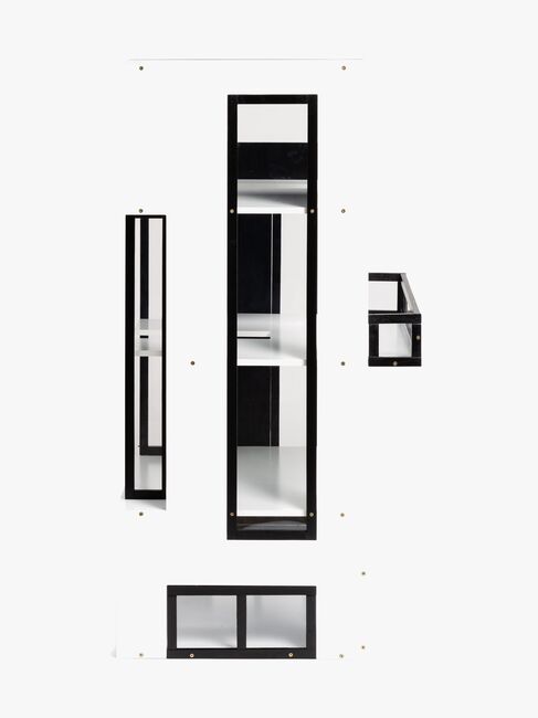 Cloudberry Castle Dukkehus, Sort/Hvid