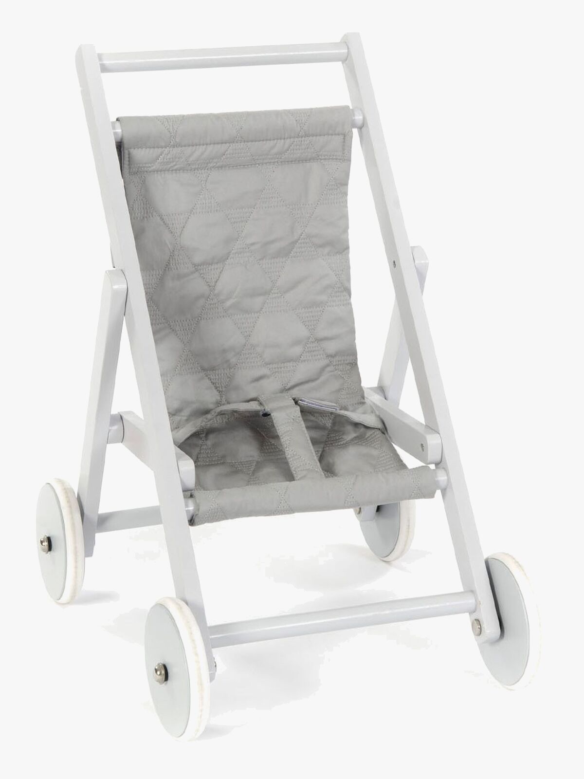 Smallstuff Dukkevogn i Træ, Pink