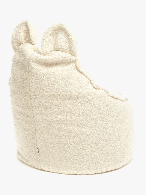 Furini Yogi Sækkestol Bouclé, Creme