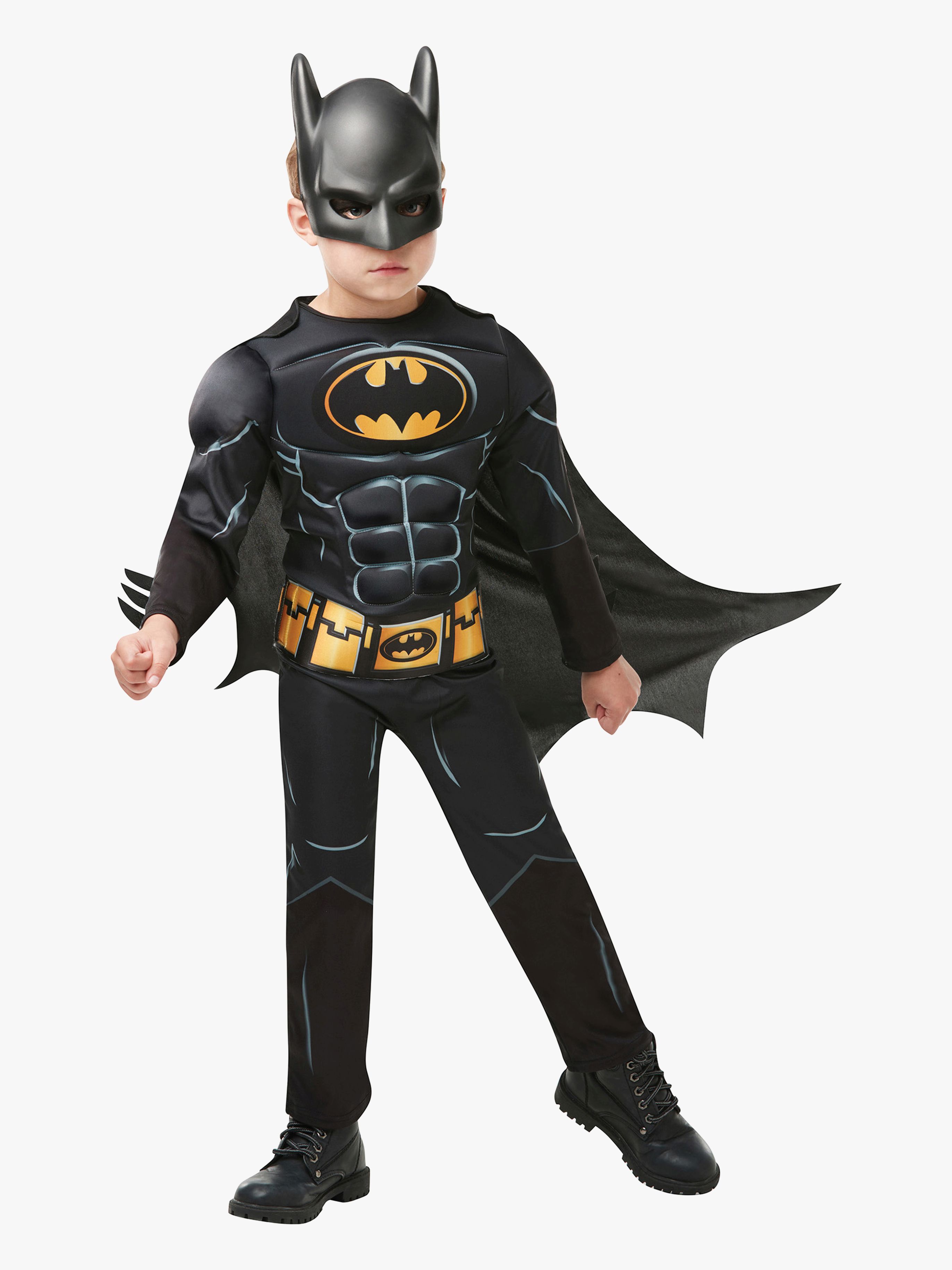 Batman Kostume Deluxe 7-8 år