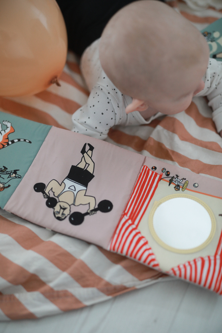 Pippi Langstrømpe  Cirkus Stofbog