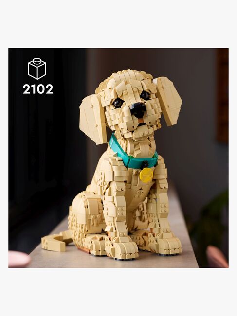 LEGO Icons 11384 Golden retriever-hvalp
