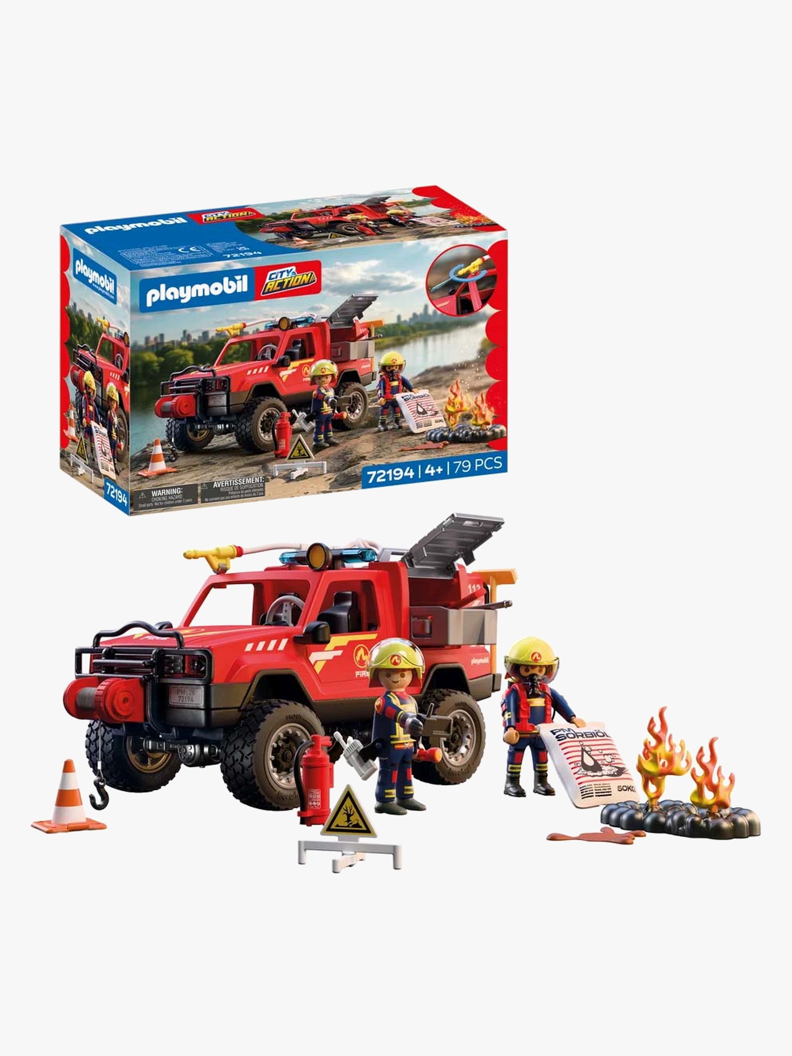 Playmobil City Action 72194 Brandvæsen-pickup