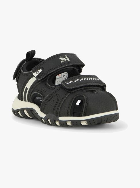 Leaf Runn Sandaler, Sort
