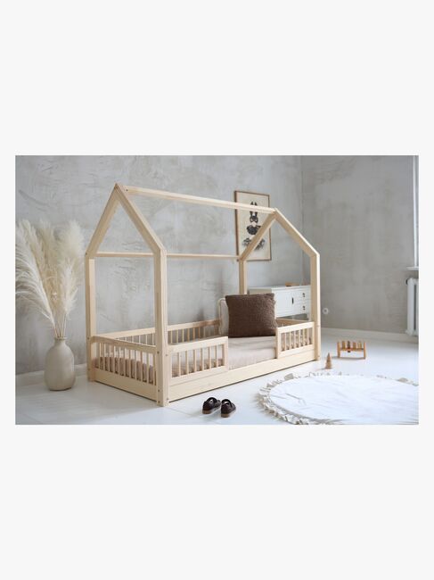 Minitude CARTER Junior-/Montessori-seng 80x160, Natur