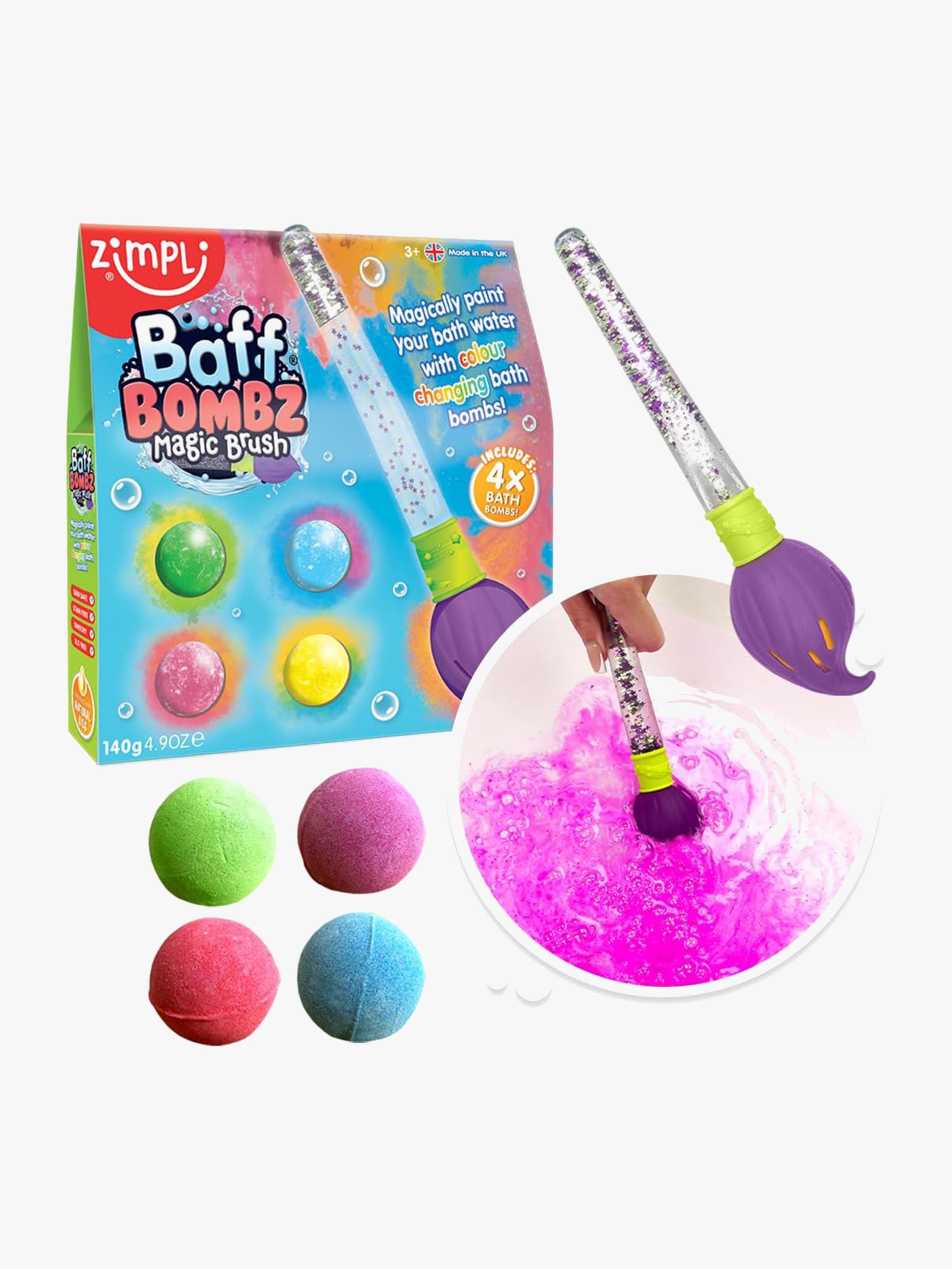 Zimpli Kids Baff Bombz Badelegetøj Magic Brush