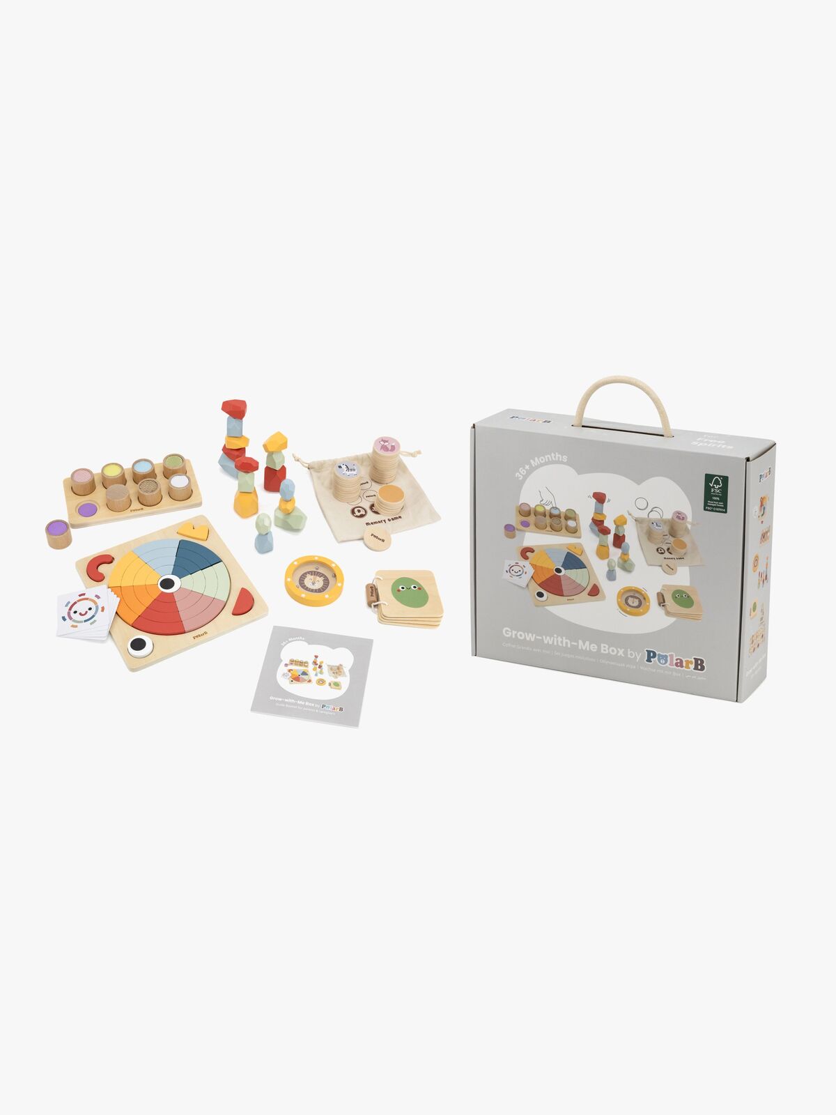 PolarB Grow-with-Me Aktivitetssæt Free Spirits 36+ Måneder
