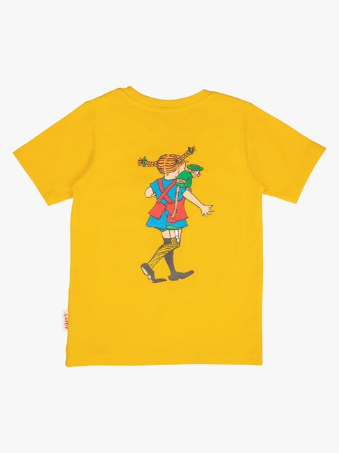Pippi Langstrømpe X Martinex Pippi & Hr. Nilsson T-shirt, Gul