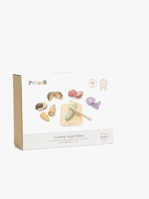 VIGA Legesæt med Grøntsager og Skærebræt