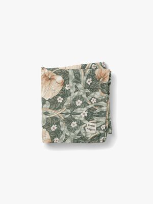 Elodie Tæppe/ Stofble i Musselin 80x80 Cm x William Morris, Pimpernel