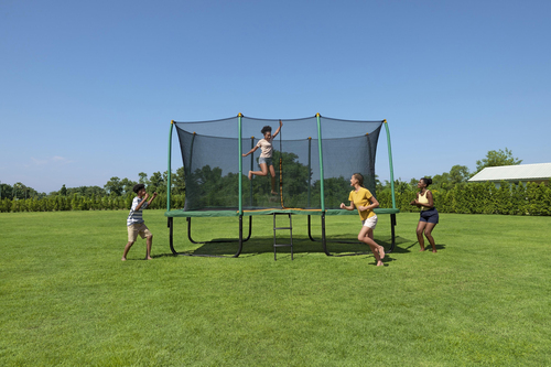 Bestway Trampolin Xtreme Air Rectangular 457x274x283, Grøn