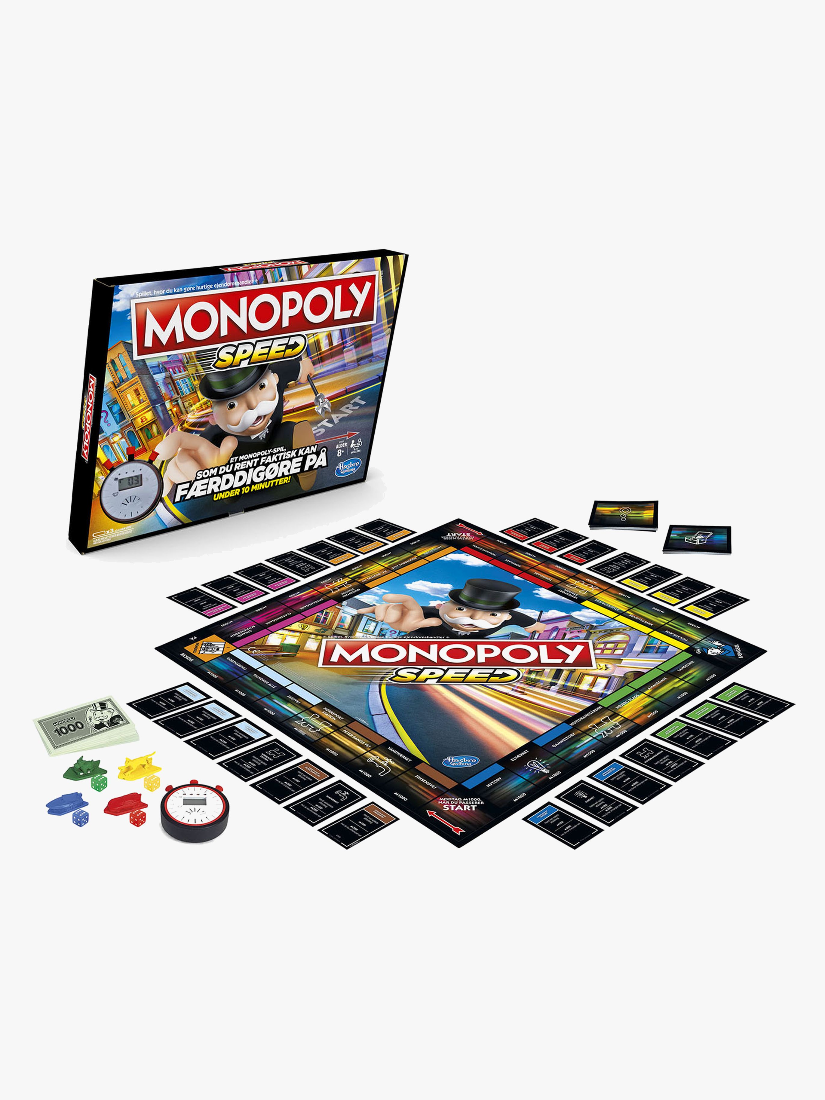 Hasbro Monopoly Spil Speed