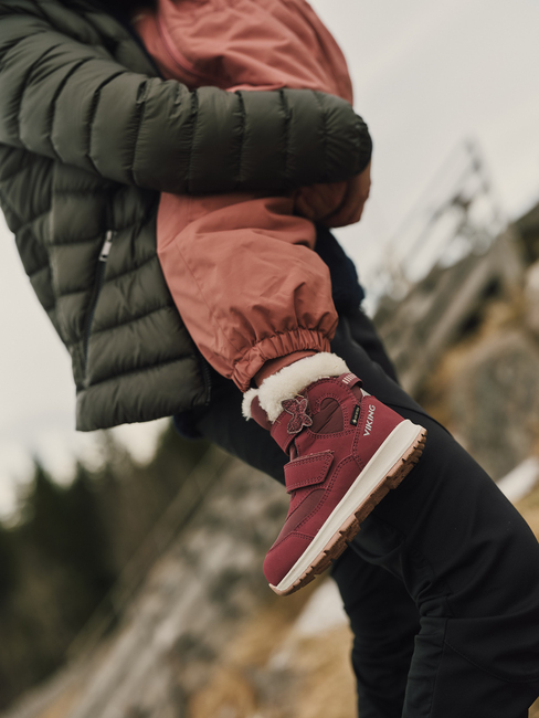 Viking Belle Butterfly 2V GTX Vinterstøvler, Dark Pink