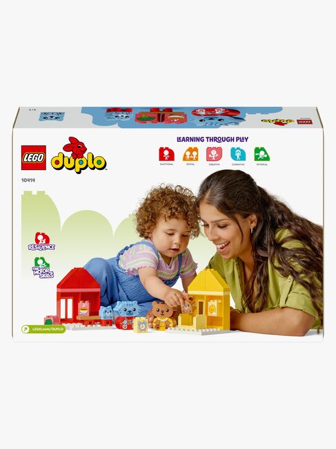 LEGO DUPLO My First 10414 Dagligdagens rutiner: Spisetid og sengetid