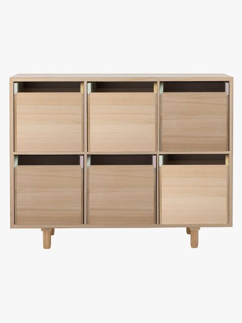 Bloomingville Calle Bogreol med Skuffer, Nature