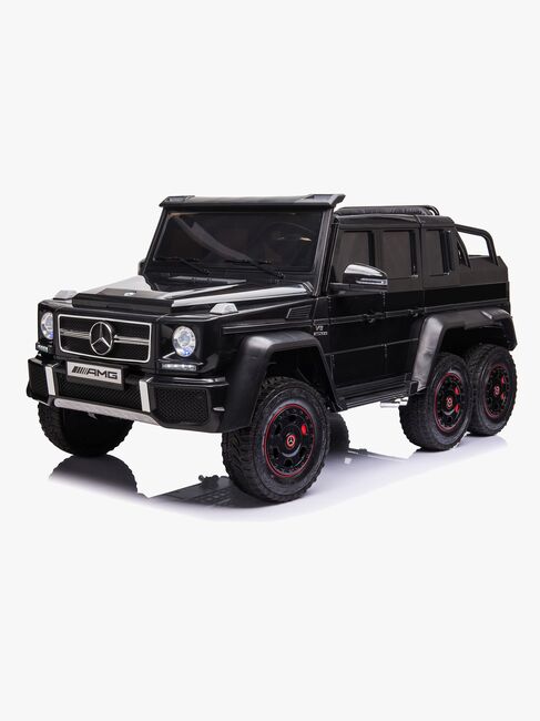 Mercedes Benz G63 6X6 Elbil, Sort