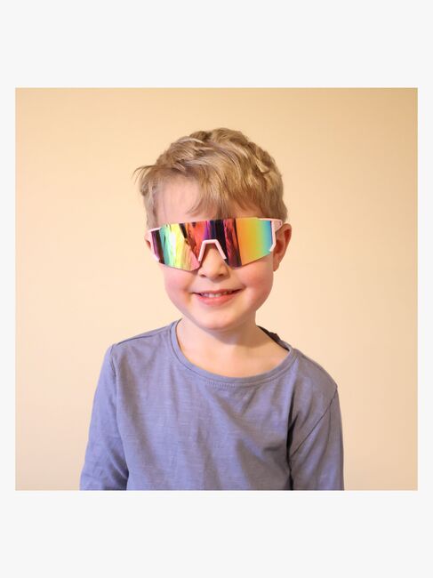 CarloBaby Solbriller Turbo 2-pak 4-8 År, Hvid/Lyserød