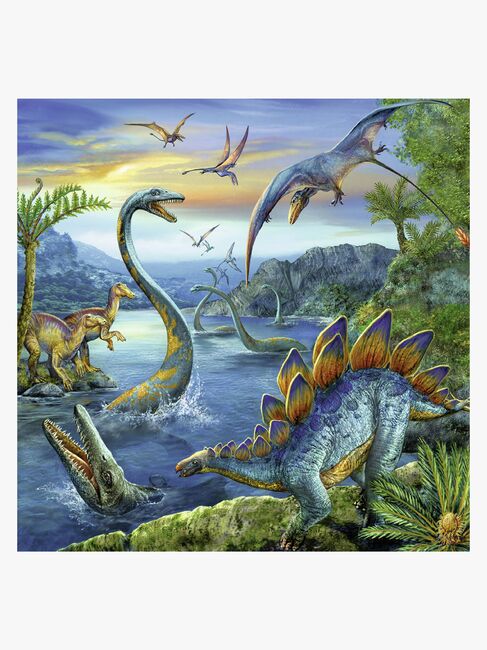 Ravensburger Puslespil Dinosaurer 3x49 Brikker