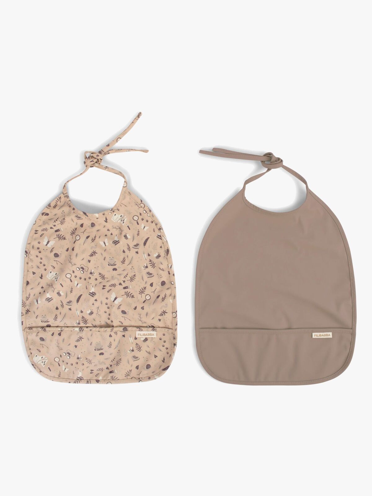 FILIBABBA Hagesmæk 2-pak, Little Wonders/Warm Grey
