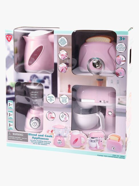 Cloudberry Castle Køkkenredskabssæt 4 Dele, Pink