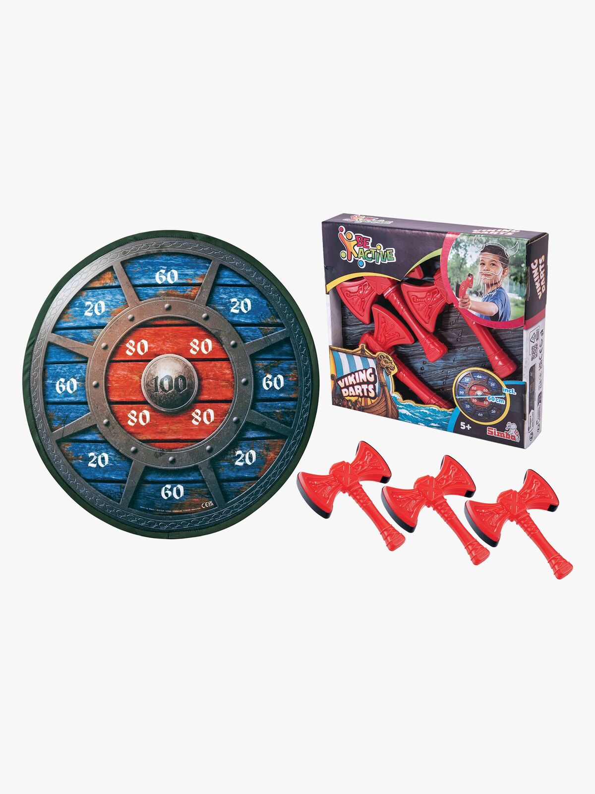 Simba Toys Kastespil med Måltavle Vikinger