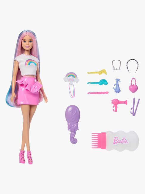 Barbie Legesæt Frisør Rainbow Sparkle
