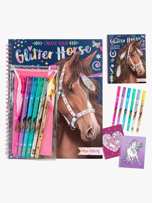 Miss Melody Malebog med Glittertusser