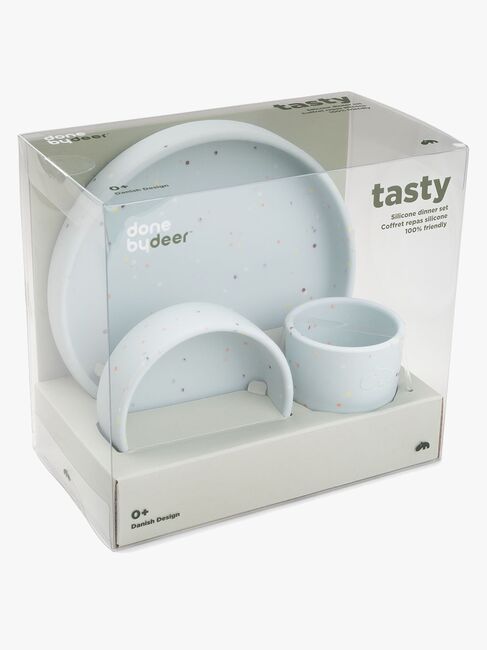 Done By Deer Confetti Børneservicer, Blå