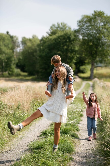 Viking x Kenza Quiltet Jakke, Rose