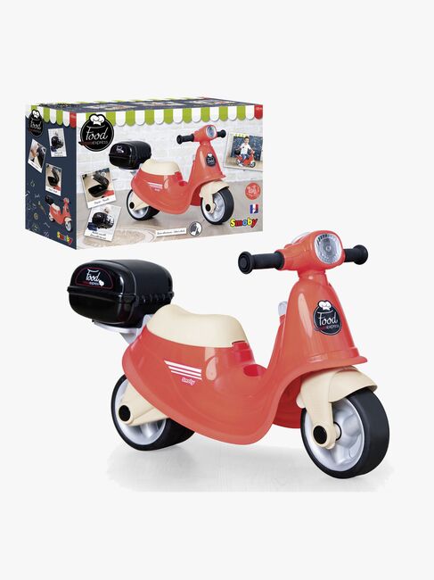 Smoby Gåmotorcykel Food Express, Rød