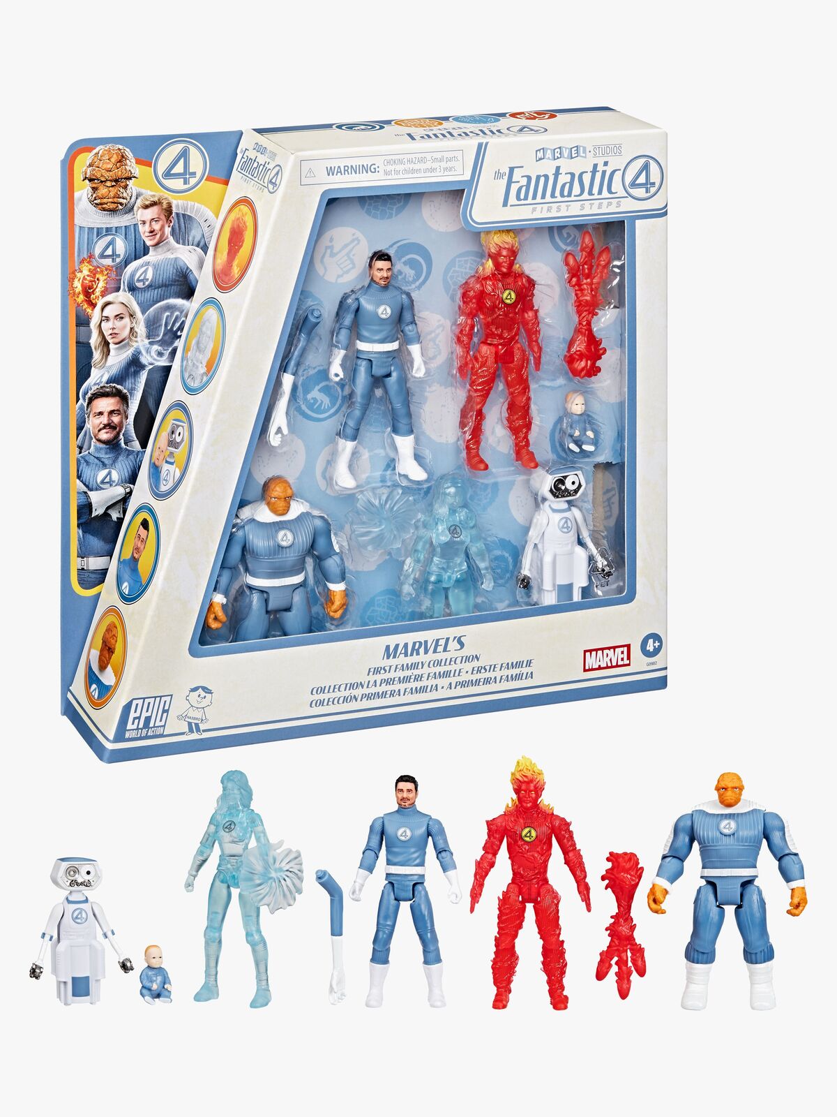 The Fantastic Four Epic Hero Figurer Multipack