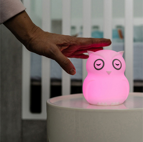 bblüv Natlampe med Touch & Fjernbetjening, Ugle