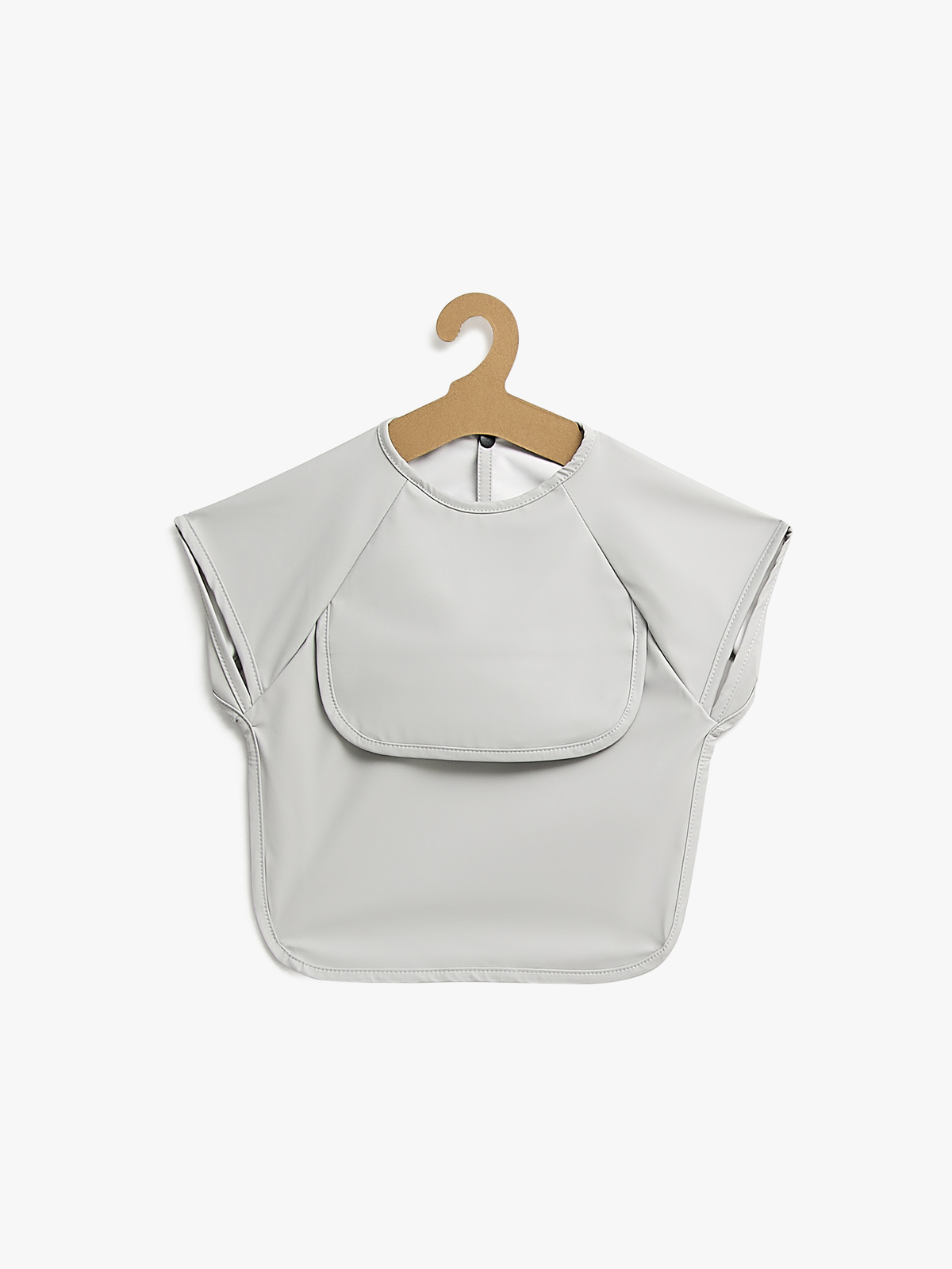 Beemoo CARE Bib Hagesmæk, Light Grey