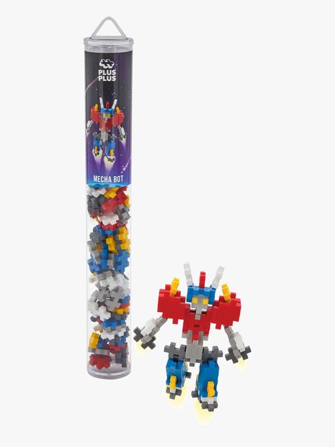 Plus-Plus Byggesæt med Bundplade & Tube Seje Figurer 4x100 Dele