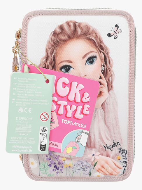 TOPModel SUMMER FEELING Penalhus med 3 Rum, Light pink