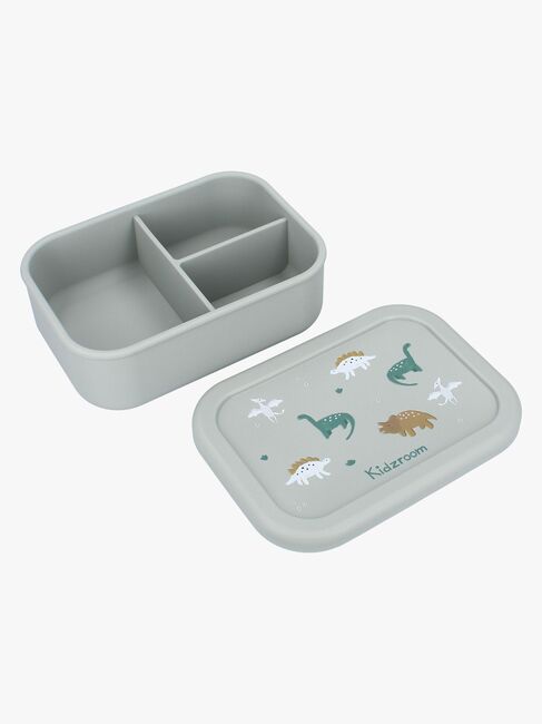 Kidzroom Silikone Madkasse Small Talk, Grøn