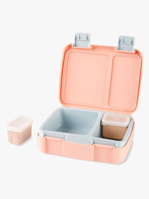SkipHop Spark Style Bento Madkasse Regnbue, Pink