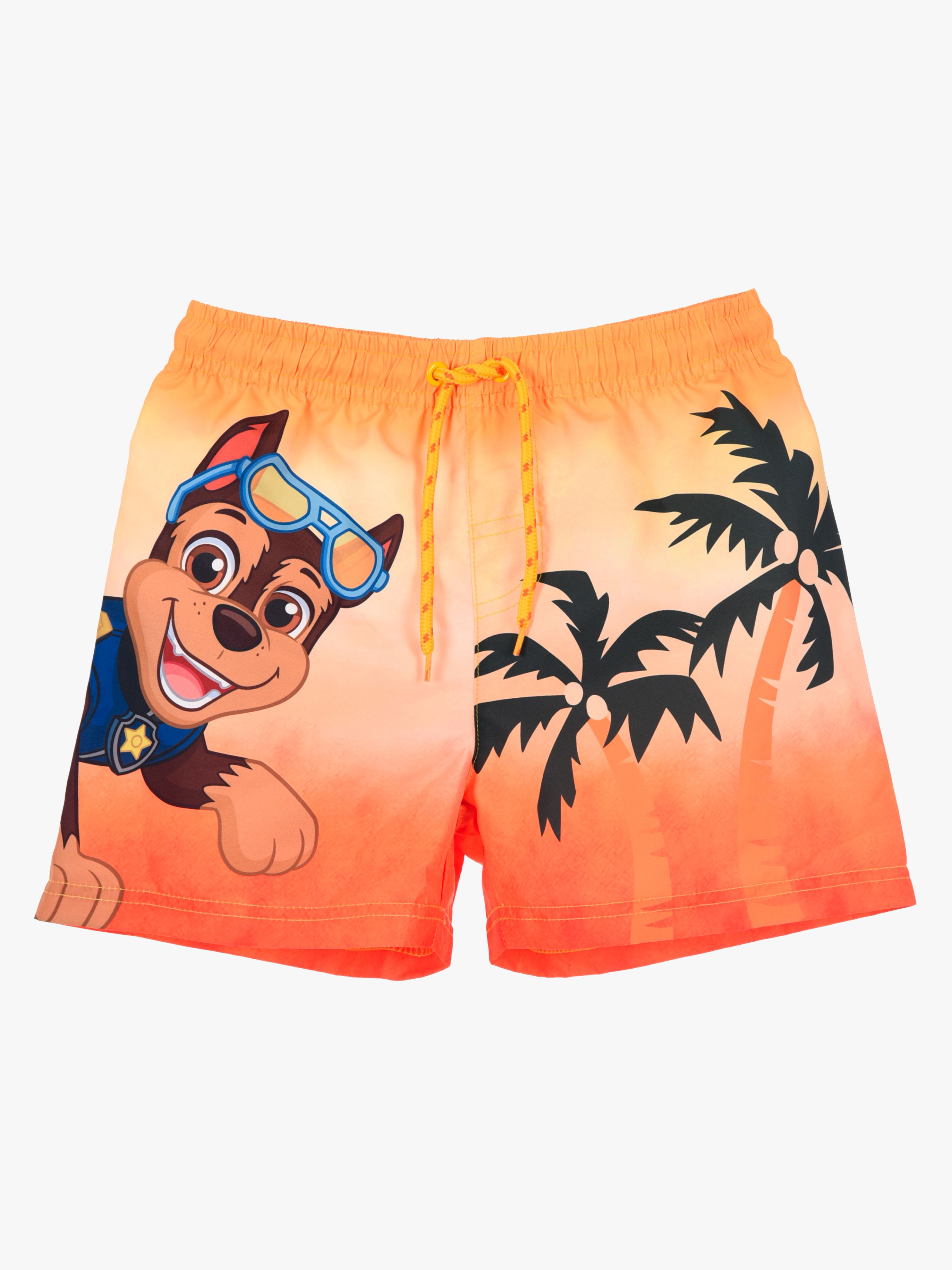 Paw Patrol Badeshorts, Gul, 104-110