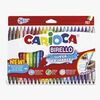 Carioca Birello Dobbeltspids Fiberpenne 24-pak